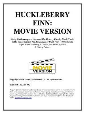 cover image of Huckleberry Finn
